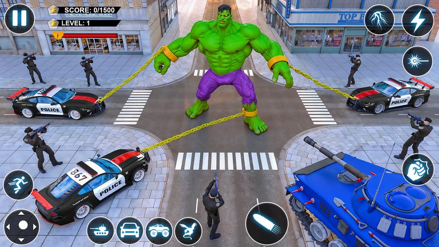 Incredible Monster Hero Games Ảnh chụp màn hình 2