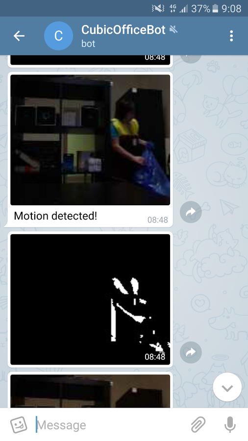 Telephoto - CCTV via Telegram স্ক্রিনশট 1