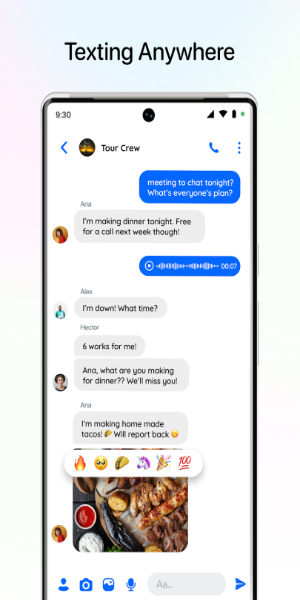 Messenger: Text Messages, SMS Ảnh chụp màn hình 0