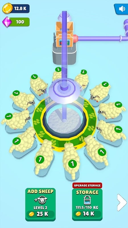 Idle Sheep Factory应用截图第0张
