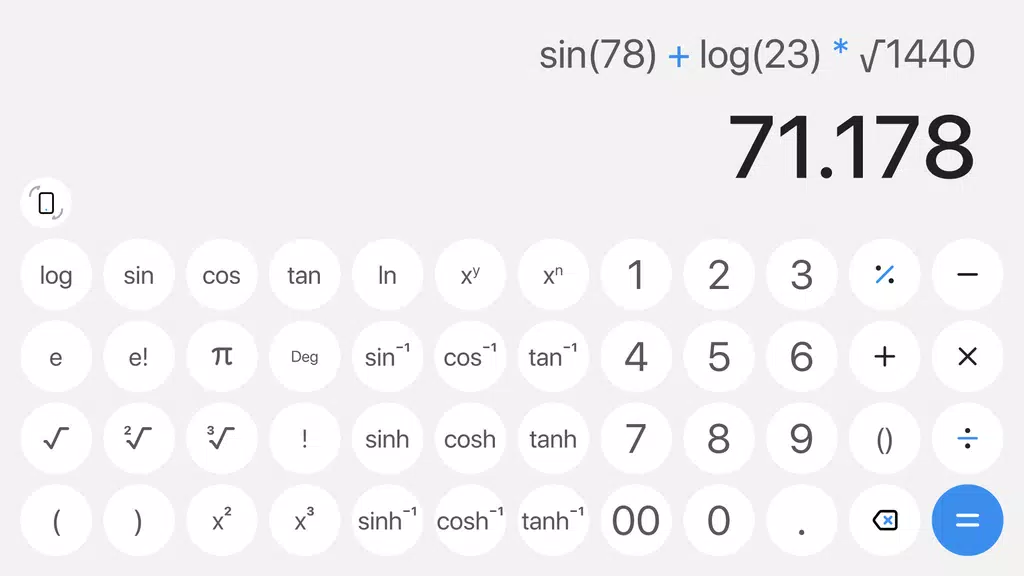 Simple Calculator for Android Ảnh chụp màn hình 2