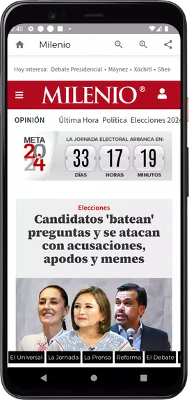 Mexican Newspapers Tangkapan skrin 0