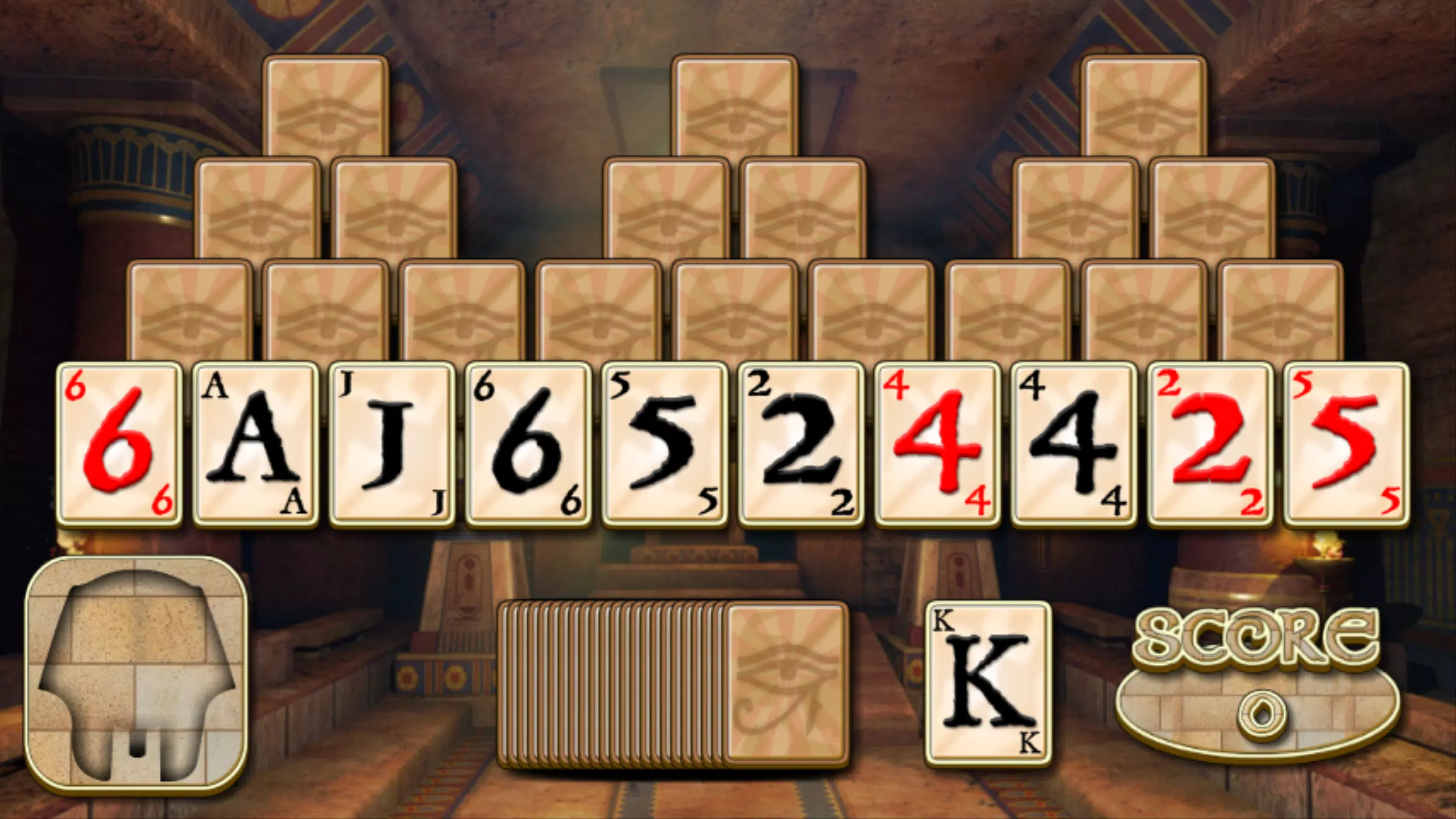 Egypt Solitaire Ảnh chụp màn hình 2