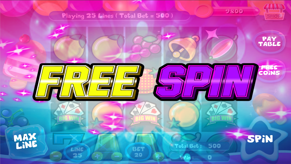 Slot Matchine IceCream - Vegas Casino Slot Games Screenshot 2