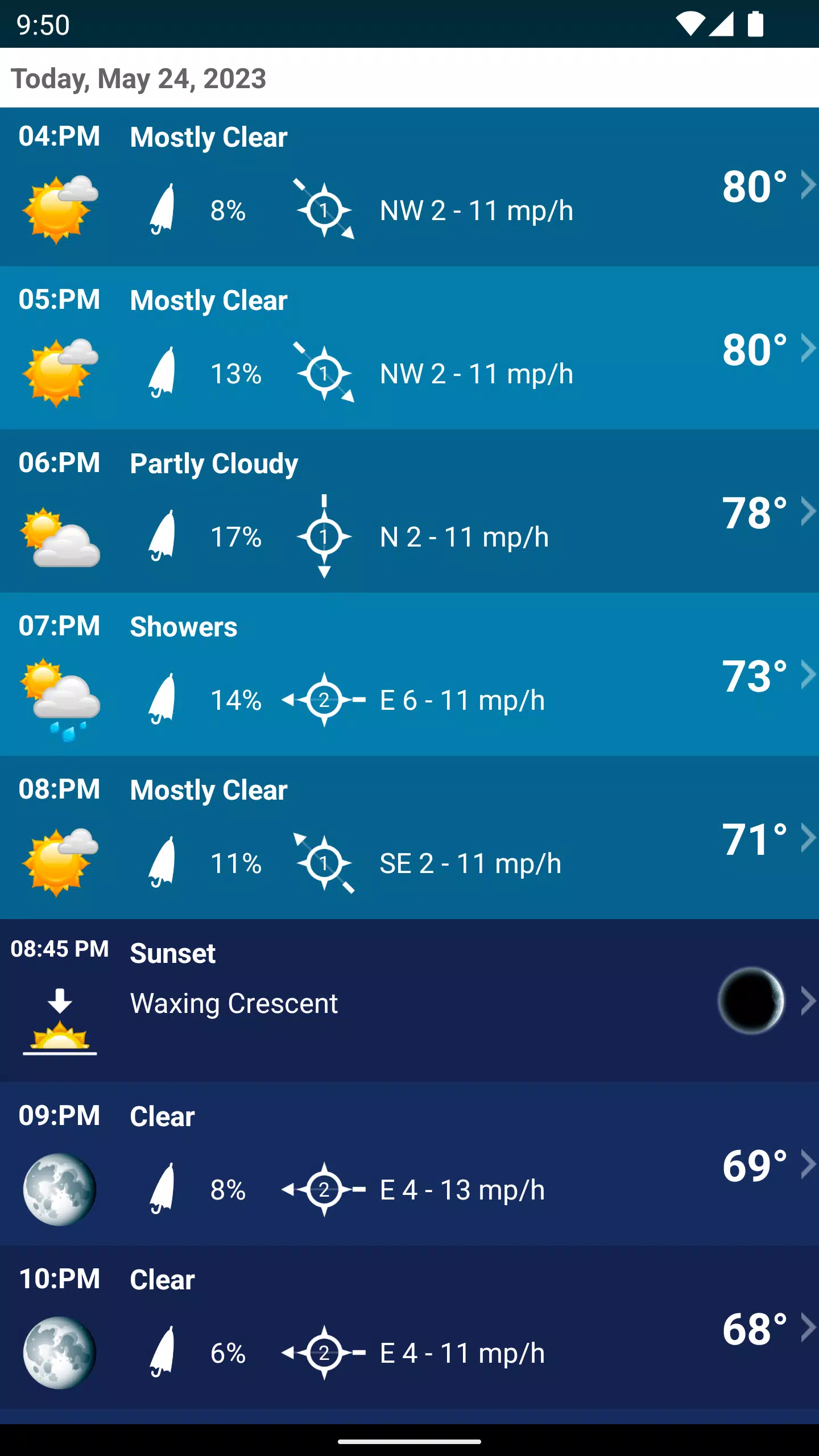 Weather XL PRO應用截圖第3張