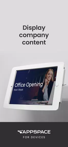 Appspace for Devices 스크린샷 1