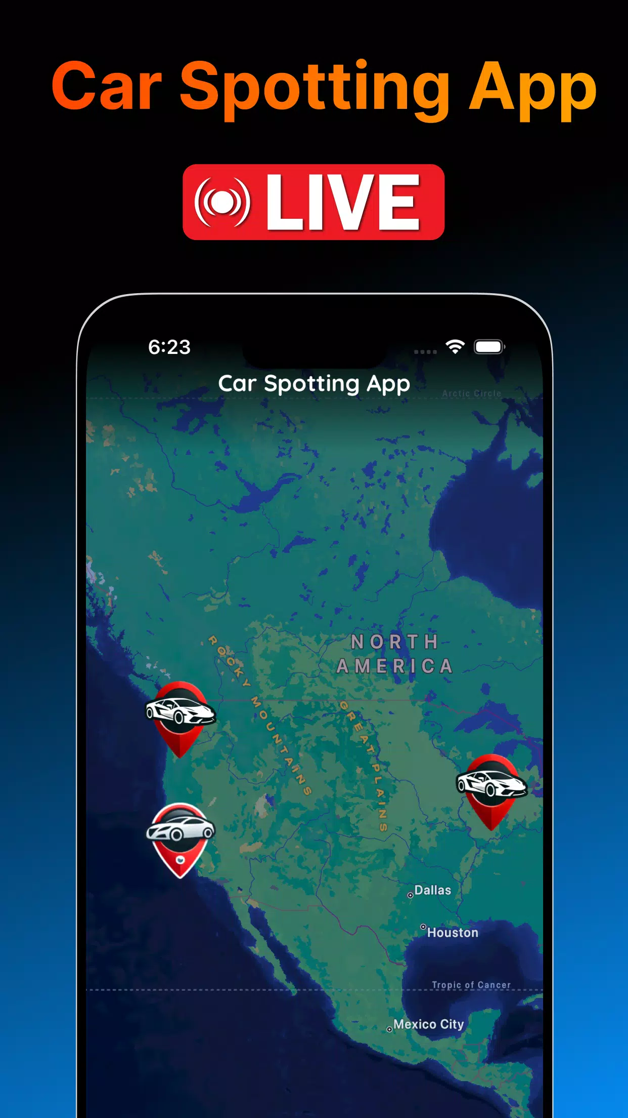 Car Spotting App Zrzut ekranu 0