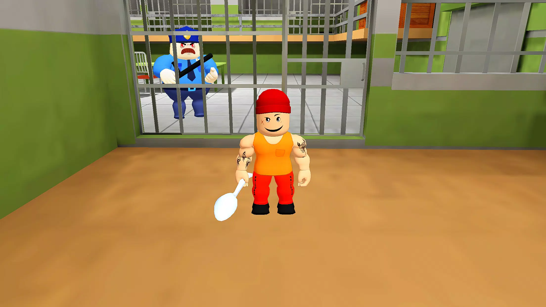 Obby Escape: Prison Breakout スクリーンショット 1