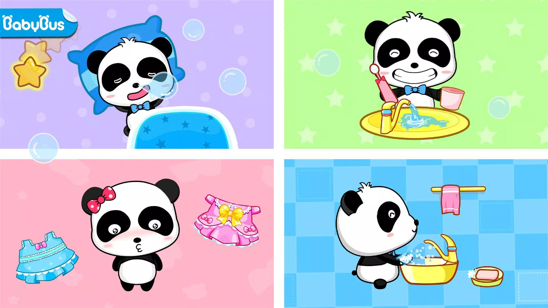 Baby Panda's Daily Life Schermafbeelding 0