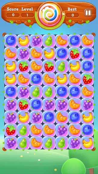 Fruit Melody - Match 3 Games Ảnh chụp màn hình 2