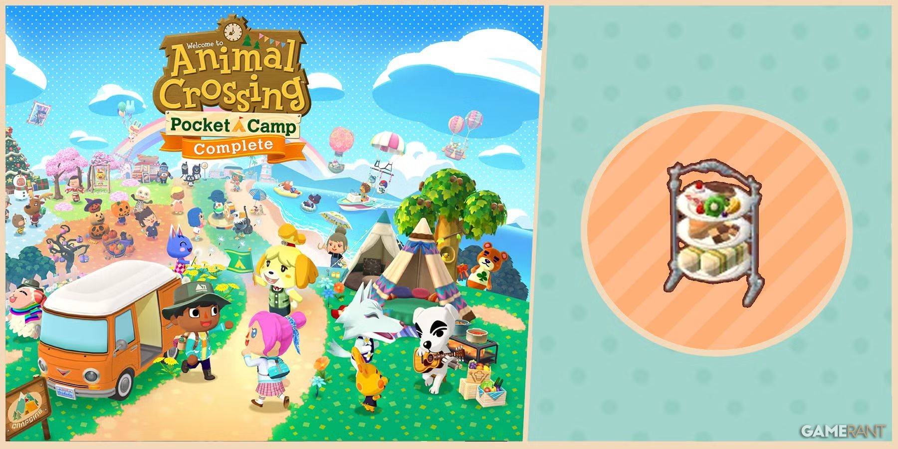 วิธีรับชุดน้ำชายามบ่ายใน Animal Crossing: Pocket Camp