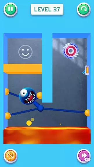 Blue Monster: Stretch Game Ảnh chụp màn hình 3