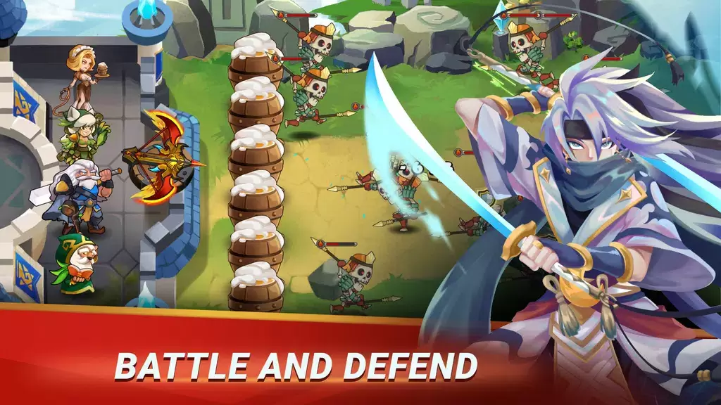 Castle Defender Premium ภาพหน้าจอ 0