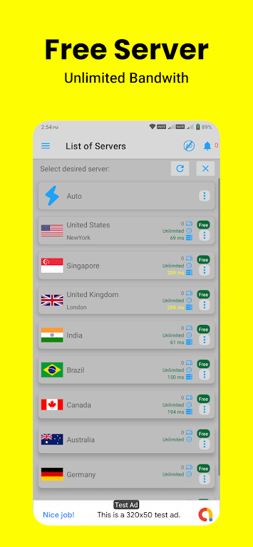 OneTap Vpn স্ক্রিনশট 0