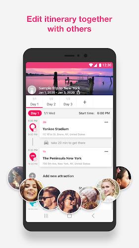 Funliday - Travel planner ภาพหน้าจอ 1