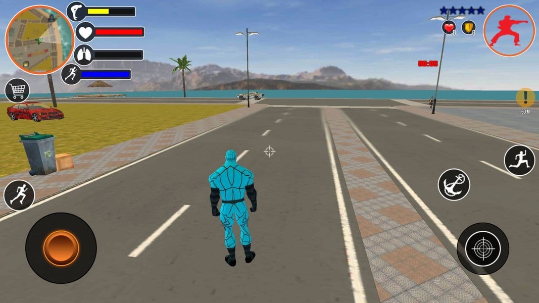 Miami Rope Hero Screenshot 3