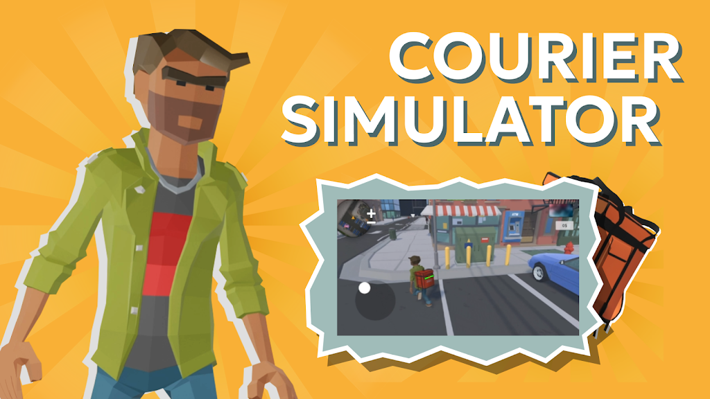 Courier Simulator ภาพหน้าจอ 0