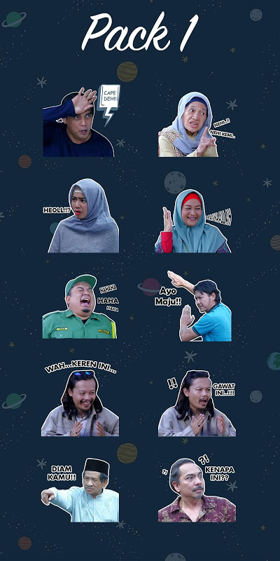 Dunia Terbalik WA Sticker ภาพหน้าจอ 1