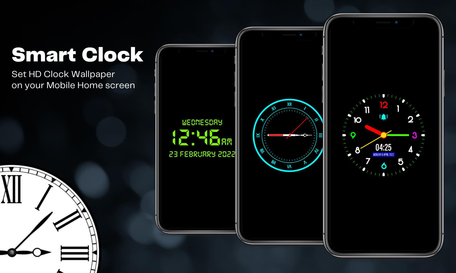 Digital Clock Lock Screen Pro Captura de pantalla 0