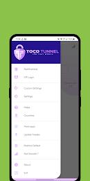 Toco Tunnel VPN Ekran Görüntüsü 1