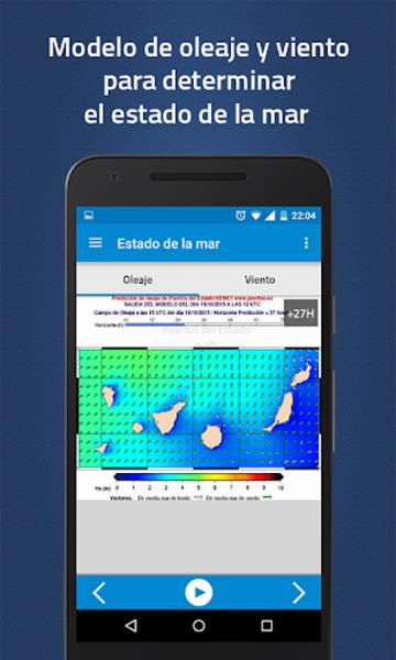 Apalmet - Meteorología Canaria ဖန်သားပြင်ဓာတ်ပုံ 1