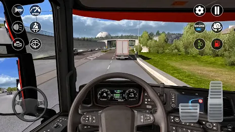 Euro Cargo Truck Simulator Pro Capture d'écran 1