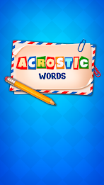 Acrostic Words: Crossword Game Ảnh chụp màn hình 1