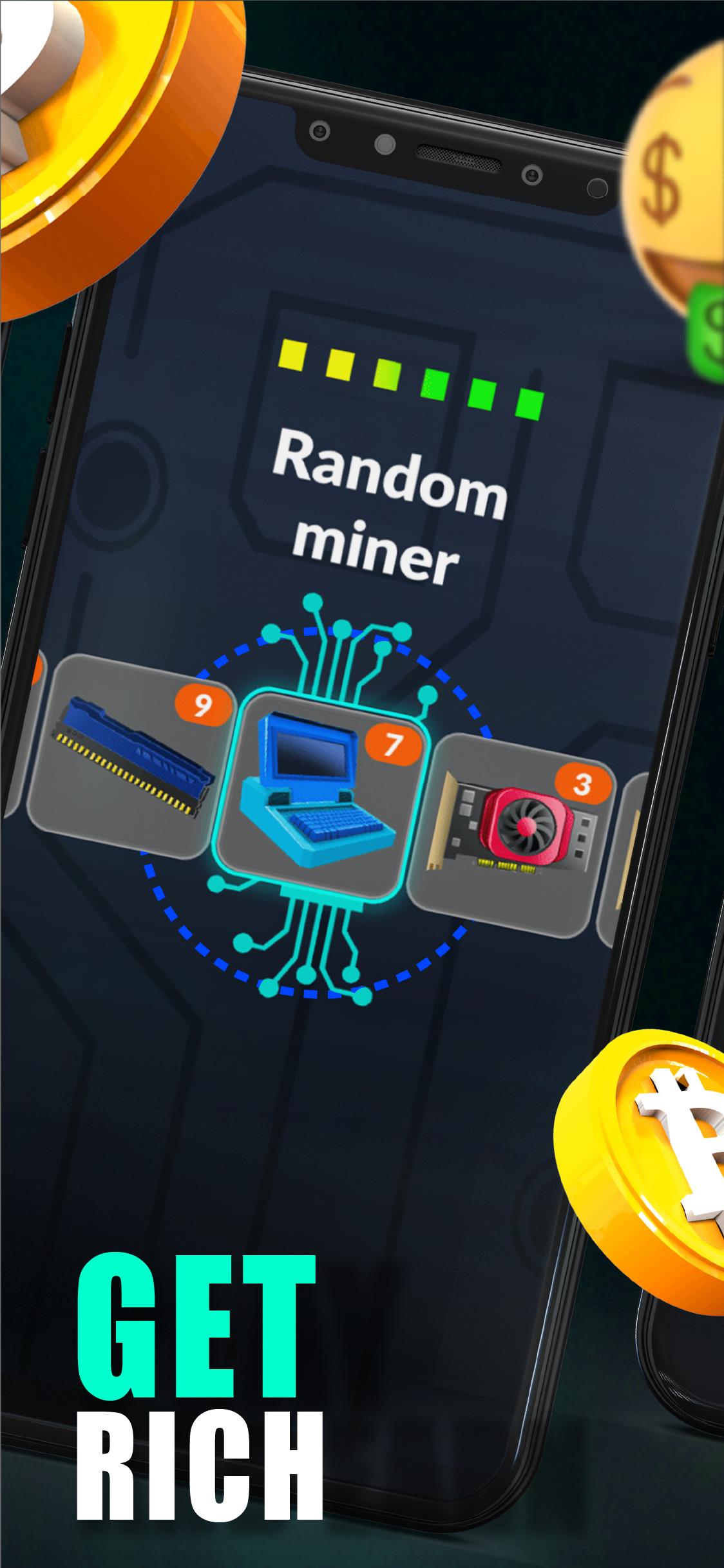 Merge Crypto Miner: Earn Money Zrzut ekranu 1