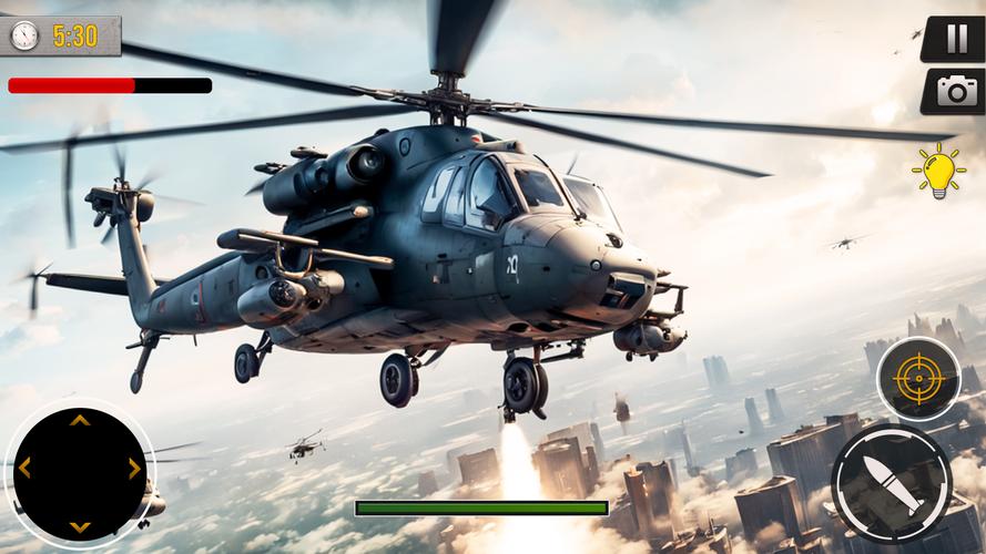Gunship Battle Offline Game স্ক্রিনশট 3