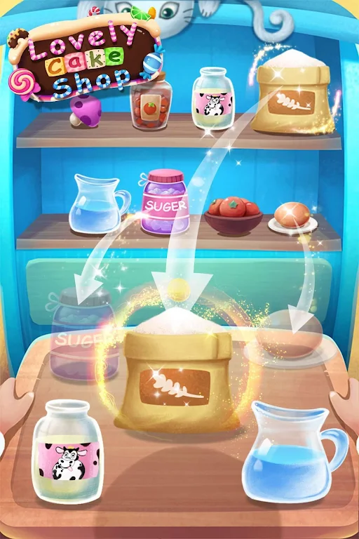 Lovely Cake Shop: Kids Game English Captura de tela 0
