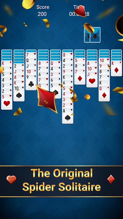 Free spider solitaire - classic solitaire应用截图第1张