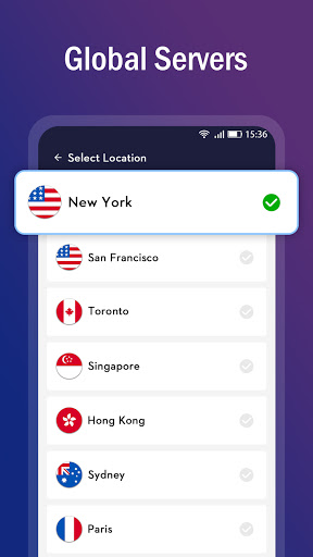 Rapid VPN - Free & Fast & Unlimited Security Proxy Schermafbeelding 1