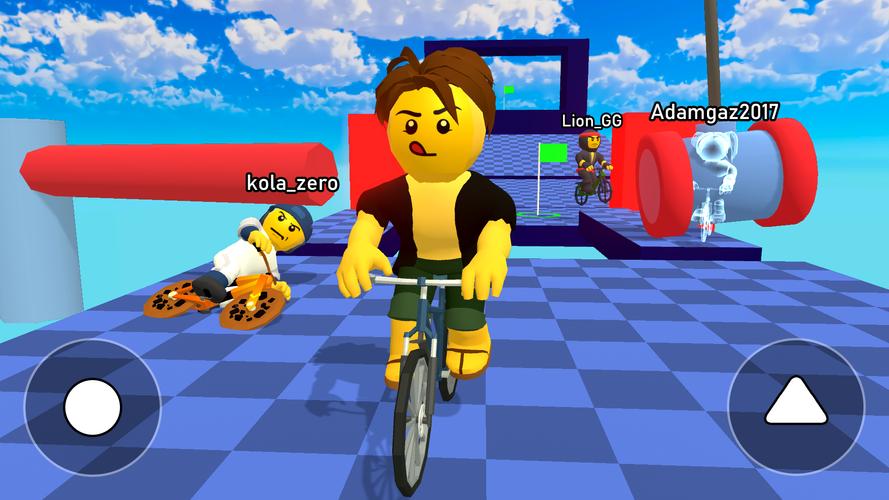 Obby bike: Parkour Adventure应用截图第1张
