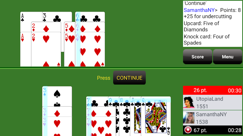 Gin Rummy Club應用截圖第1張