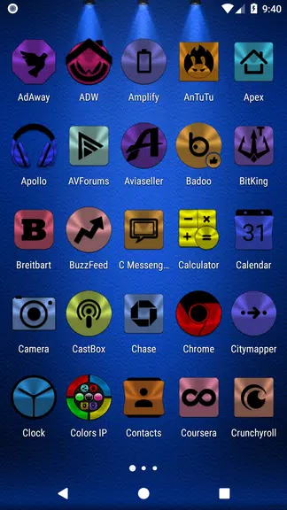Colors Icon Pack Tangkapan skrin 1