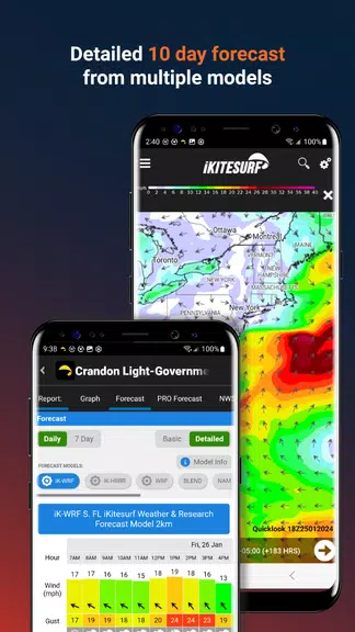 iKitesurf: Weather & Waves Schermafbeelding 2