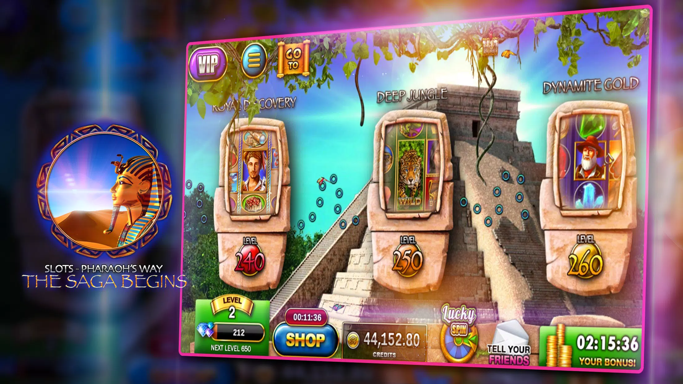 Slots - Pharaoh's Way Casino應用截圖第0張