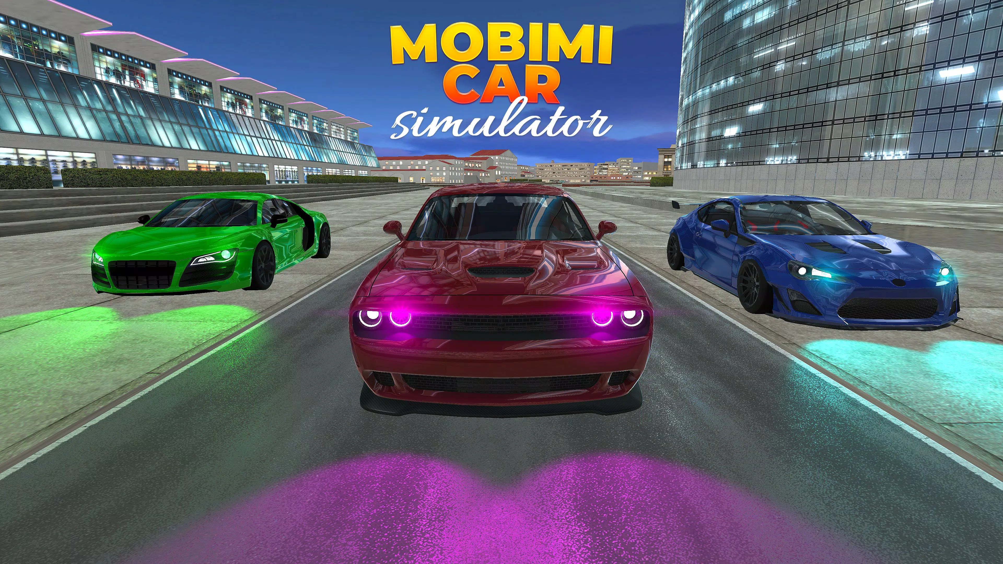 Mobimi Car Simulator Tangkapan skrin 0