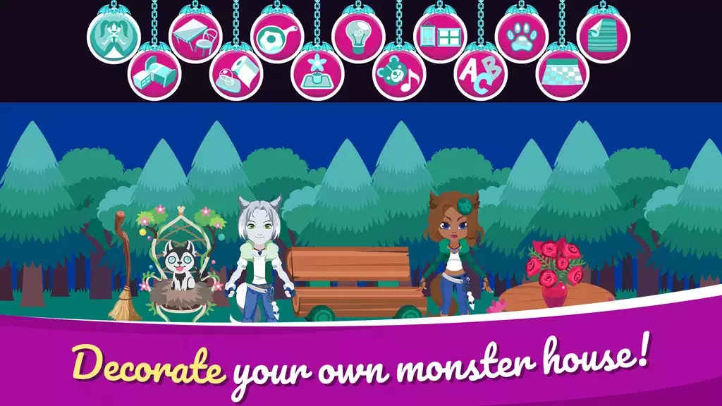 My Monster House: Doll Games Ảnh chụp màn hình 0