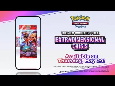 Pokémon TCG Pocket Extradimensional Crisis Railer