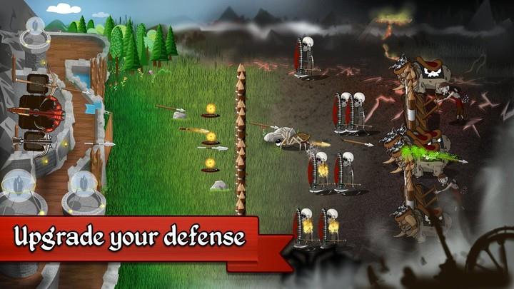 Grim Defender: Castle Defense स्क्रीनशॉट 1