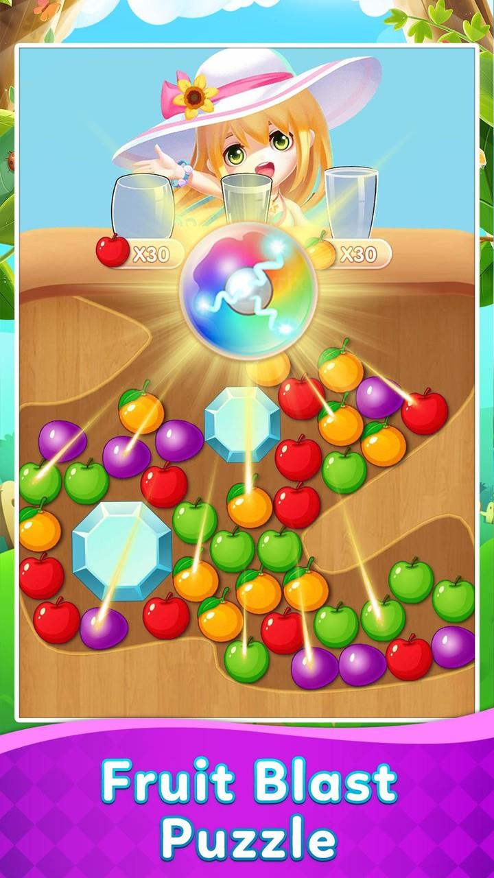 Fruit Blast Puzzle ဖန်သားပြင်ဓာတ်ပုံ 1