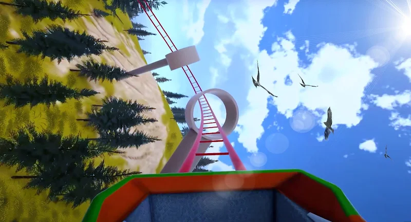 VR Roller Coaster 360 Zrzut ekranu 1