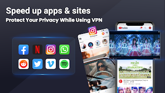 3X VPN - Smooth Browsing Mod Ekran Görüntüsü 1