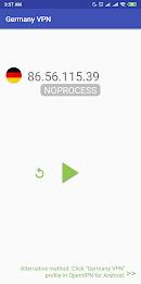 Germany VPN-Plugin for OpenVPN ภาพหน้าจอ 0