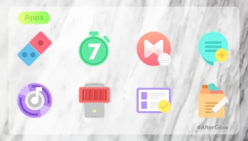 Afterglow Icons Pro Zrzut ekranu 1