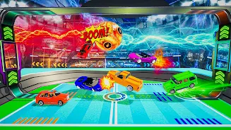 Rocket Car Soccer Ball Games 스크린샷 0