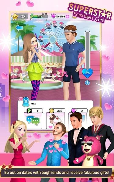 Superstar Fashion Girl Capture d'écran 2