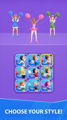 Cheerleader Run 3D Capture d'écran 3