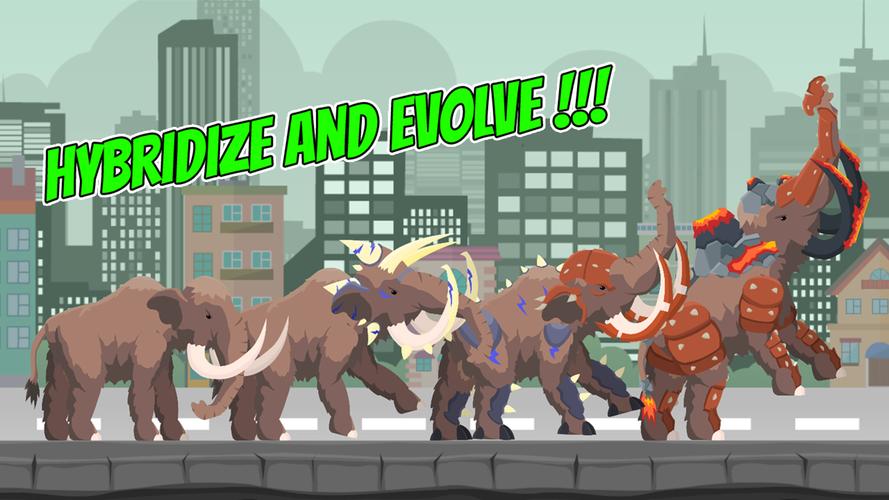 Hybrid Mammoth: City Rampage স্ক্রিনশট 2